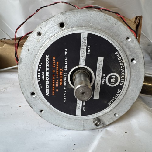 Kollmorgen motor u9m4 u6t - dc, u9m4/u6t
